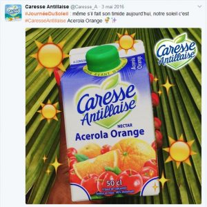 Journée du soleil - Caresse antillaise
