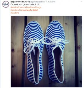 journée du soleil - Espadrilles Payote
