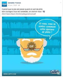 Bac philo Danette