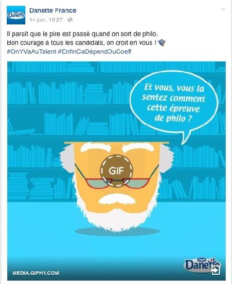 Bac philo Danette