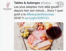 Beaujolais nouveau TAF