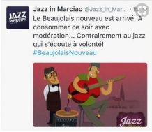 Beaujolais nouveau jazz in marciac