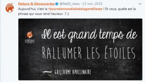 Journée mondiale de la gentillesse