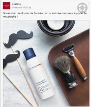Movember Clarins