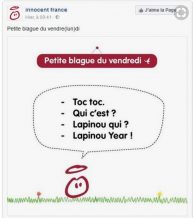 Bonne année Innocent