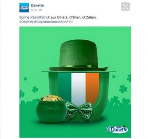 Saint Patrick - Danette