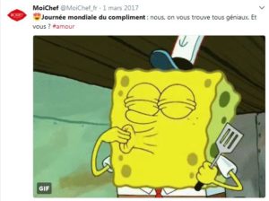 Journee compliment Moi Chef
