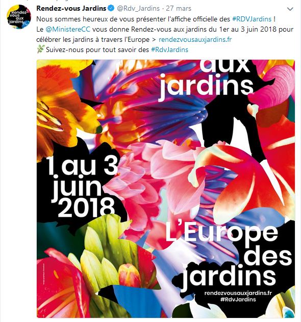 Rendez-vous aux jardins 2018