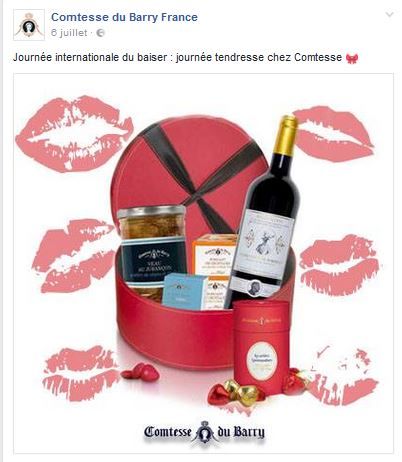 journée internationale du baiser