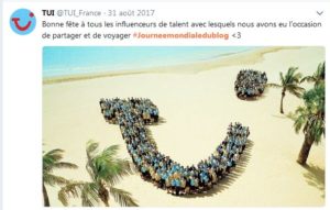 journée internationale blog TUI