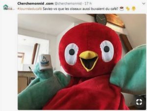 Journée mondiale du café - Cherche mon nid