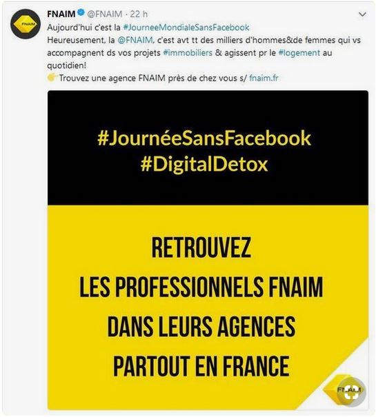 Journée sans Facebook