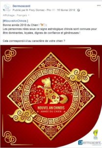 Nouvel an chinois Dermoscent