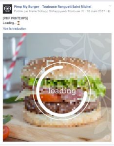 Printemps Pimp my Burger
