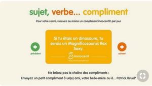Journée du compliment/Innocent