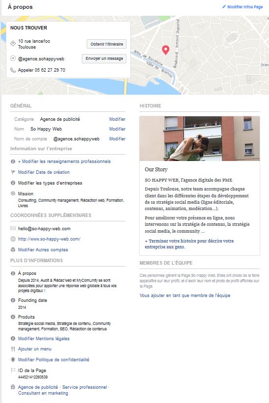 10 points clés à propos page Facebook