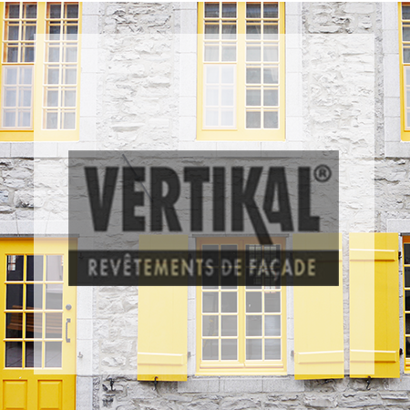 Vertikal, réseau de distributeur pour la rénovation de façade, référence client agence SO HAPPY WEB