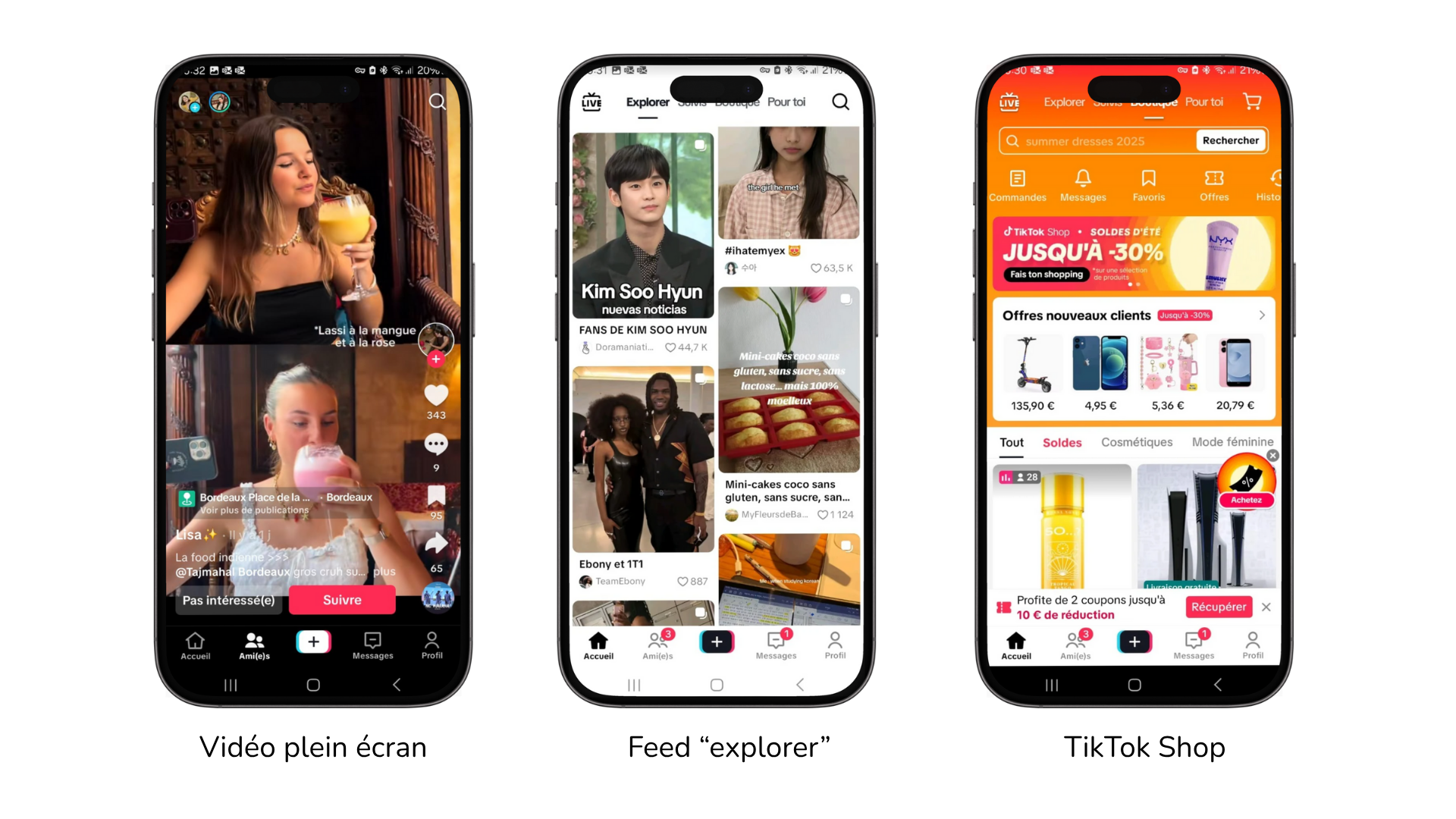 TikTok shop et feed