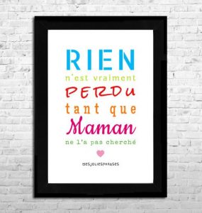 Fête des mères citation