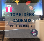 Top 5 des idées cadeaux pros de la com digitale by agence SO HAPPY WEB