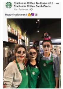 Halloween Starbucks