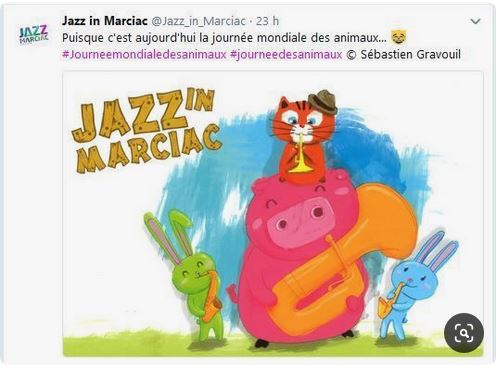 Journée mondiale des animaux Jazz in Marciac