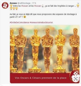 Cérémonie des Oscar, Annexx