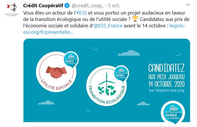 Mois de l'ESS - Credit coopératif