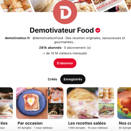 pinterest le compte food préféré de Marie, CEO de SO HAPPY WEB à Toulouse